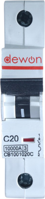 Dewon Electric 20A C 20A MCB(1)