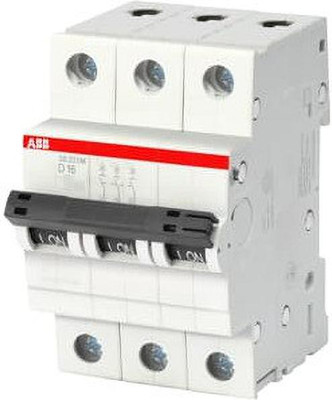 ABB 1SYS273012R0164 16 AMP 3 POLE- 10 KA MCB TYPE C- PROVISION FOR ACCESSORY 1SYS273012R0164 - Vashi MCB(3)