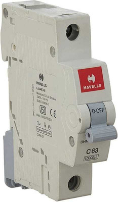 HAVELLS DHMGCSPF063 DHMGCSPF063 PVC Plastic 63A MCB SP C Curve MCB(1)