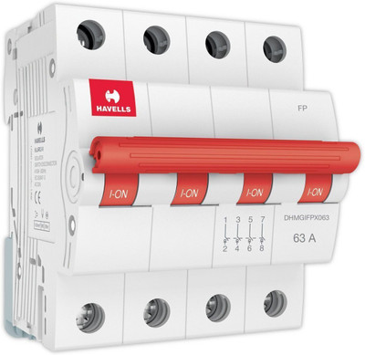 HAVELLS DP isolater 63 A 4 pole MCB(4)