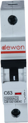 Dewon Electric 63A C Type SP MCB 10kA 63A MCB(1)