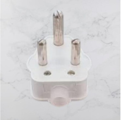 asep Electrical Plug120 Three Pin Plug(White)