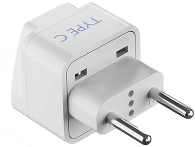 cpl NMH_04 Two Pin Plug(White)