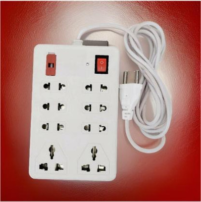 TOOLART 8 Pin Extension Board Box 2.5 Meter Power Cable Socket Extension Boards CD68 Power Plug(White)
