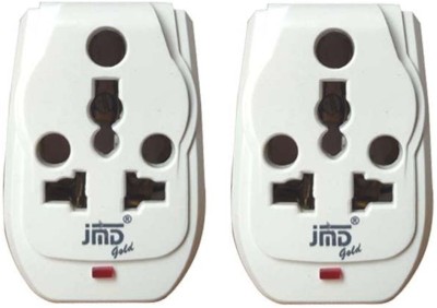 jmd gold Conversion International 3 Pin 3 Way Magic Multiplug 6 To 16 Amp 240V{SET OF 2} UNIVERSAL MULTIPLUG Three Pin Plug(White)