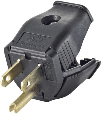 K AND P ENTERPRISE DSFSAFEW Three Pin Plug(Black)