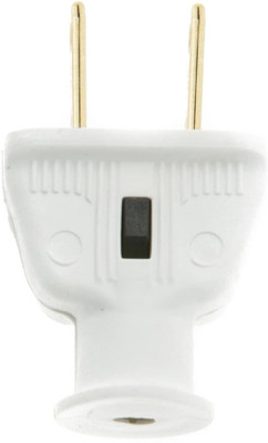 K AND P ENTERPRISE DSAFWER Two Pin Plug(White)