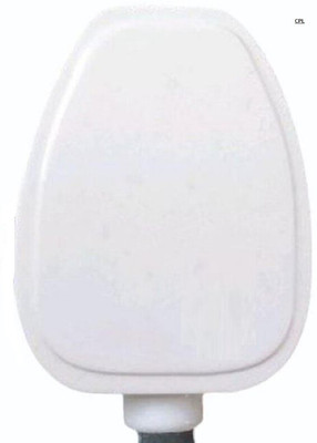 cpl OBG_PLUG_01 Ceramic Inside Solid 3 Pin Conversion Plug-8 Three Pin Plug(White)