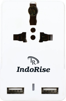 Indorise 6AMP-240V-3PinWhite Three Pin Plug(White)