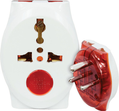 GIRISH ORB 908 6A - 13A Three Pin Plug(White)