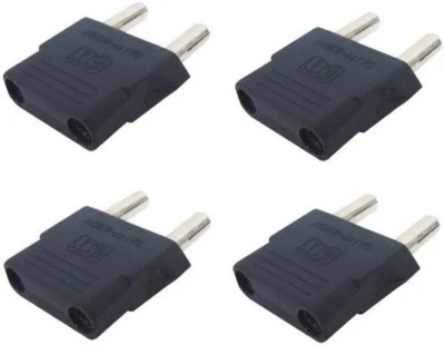 K AND P ENTERPRISE SDAFSDF Two Pin Plug(Black)