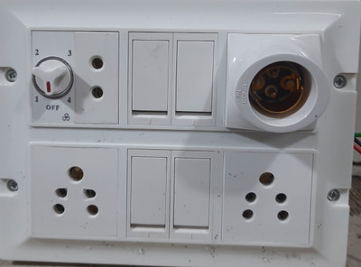 BAHUL B890 6 A Three Pin Socket
