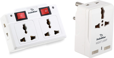 Indorise MP-09+MP-11 Three Pin Plug(White)
