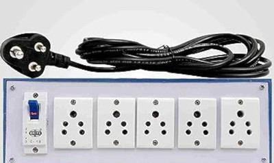 BAHUL 5 socket board no25 6 A Five Pin Socket