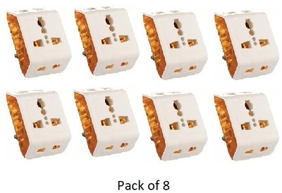 FLANKER electrical socket_FLN_SOCKET_OR_PO8 6 A Three Pin Socket