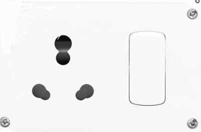 BAHUL SMALL PLUG BOARD 1000W CAPACITY 6 A Single Pin Socket