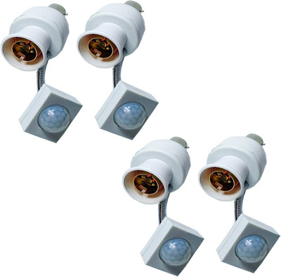 Waken B22 Holder Motion Sensor Automatic 4 Pcs 2 A Two Pin Socket
