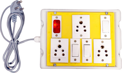 Creative Culture CR_027 6A, 5Pin Socket and Switch , With Indicator and Cable Fitted 6 A Five Pin Socket