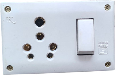 Diamond R Traders 16amp combined socket and switch 16 A Five Pin Socket