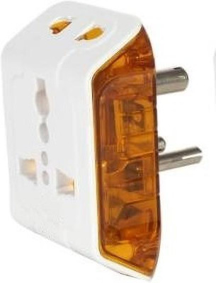 FLANKER Eco Multi Travel Adapter Socket With Indicator 6 A Three Pin Socket