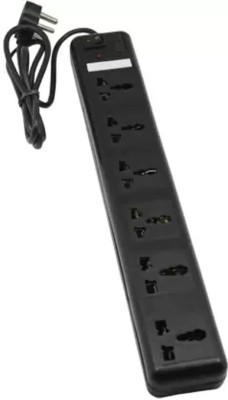 All mobile solution 6 in 1 Power Extension Board 5m Long Cable 6 Socket Surge Protector (0248) 6 A Six Pin Socket
