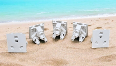SARA modular power socket /16amp 5pin socket (5pic pack) 16 A Five Pin Socket