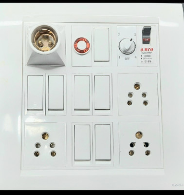 BAHUL E-08 6 A Three Pin Socket