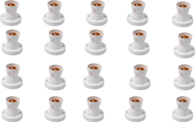 TM&W Batten bulb holder Polypropylene Light Socket Polypropylene Light Socket 2 A Two Pin Socket