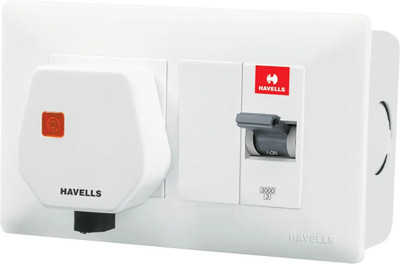 HAVELLS MCB Protected Socket AC Power Board With MCB 25A MCB(1)