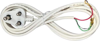 abc High Quality 6Amp 3 Pin Cable With 2.5 Meter 6 A Three Pin Socket