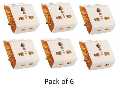 FLANKER electrical socket_FLN_SOCKET_OR_PO6 6 A Three Pin Socket