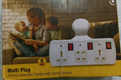 JMD Deco MP6AMP 6 A Three Pin Socket