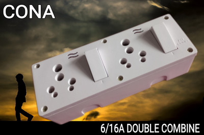 CONA 16 A Two Way Electrical Switch(Pack of 1 Number of Switches - 2)