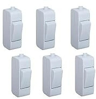 PADMAVATHI ENTERPRISES Electrical Bed Switch Rocket on/Off Button 5 A One Way Electrical Switch(Pack of 6 Number of Switches - 6)