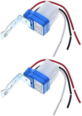 Divinext 2pc Combo Auto Day/Night Lamp On & Off Photocell LDR Sensor Light Controller Electronic Components Electronic Hobby Kit