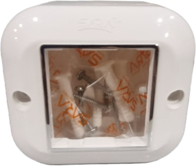 Amp exchange 3m silver line modular box/4*3 open pvc box(5pic)pack Wall Plate(White)