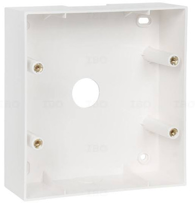 ANCHOR ROMA 8M SQ SURFACE BOX 20450 (PACK OF 1) Wall Plate(White)