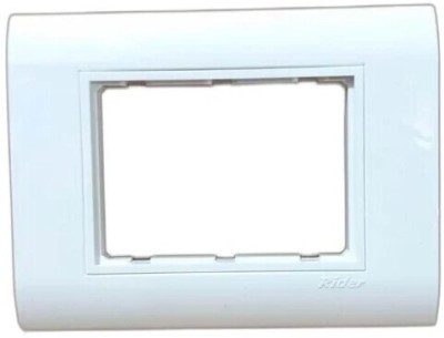 ANCHOR 48203, RIDER 3M SWITCH (Pack of 2) Wall Plate(White)