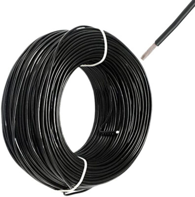 Rhobos PVC 2.5 sq/mm Black 2.5 m Wire(MULTICOLOR)