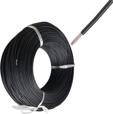 DRUMSTONE PVC Aluminium Heavy Quality 1 sq/mm Red 90 m Wire(Red)