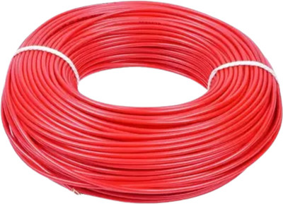 Rhobos PVC 16 sq/mm Red 10 m Wire(MULTICOLOR)