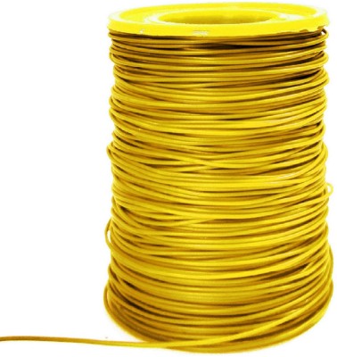 Wetrix PVC 0.2 sq/mm Yellow 91 m Wire(Yellow)