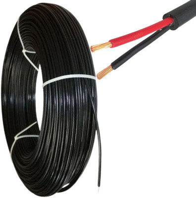 Elevea 1.5MM(22/30MM) 2Core 1.5 sq/mm Black 90 m Wire(Black)