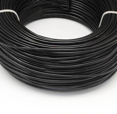 Lipzie PVC 0.5 sq/mm Black 90 m Wire(Multicolor)