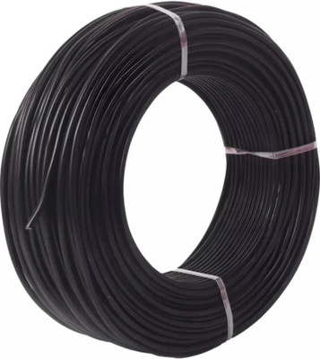 KK Galaxy Copper wire (20 mtr) 1 sq/mm Black 20 m Wire(Black)
