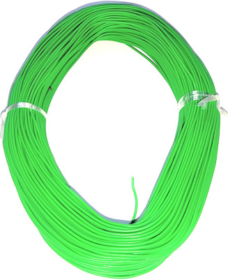 Wenray (78 Meters) 14/36 PVC Copper DC Wire PVC Insulated Outer Cable 0.4 sq/mm Green 78 m Wire(GREEN)