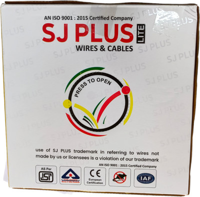 SJ plus Copper 1 sq/mm Blue 90 m Wire(Blue)