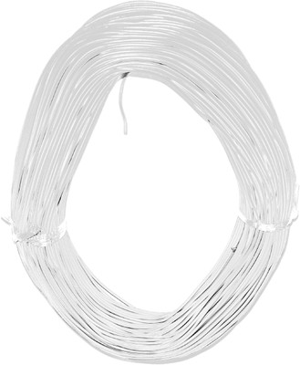 Wizzo PVC WIRE 0.4 sq/mm White 76 m Wire(WHITE)