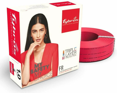 Fybros FR 1 sq/mm Red 45 m Wire(Red)