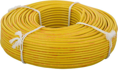 KK Galaxy Copper wire (45 mtr) 0.75 sq/mm Yellow 45 m Wire(Yellow)